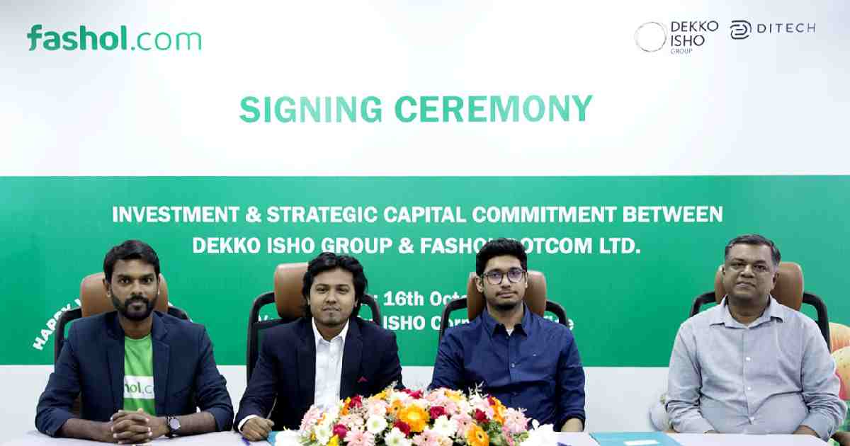 DITECH signs strategic capital investment agreement with Fashol.com